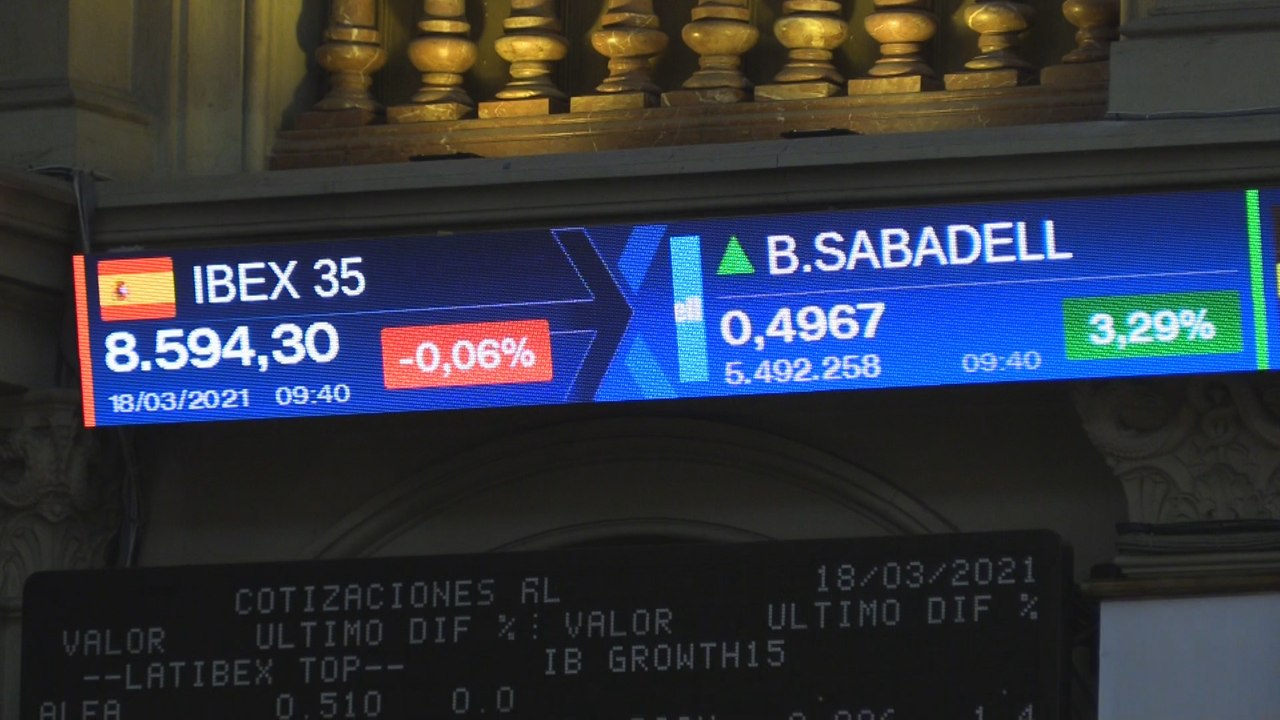 El Ibex 35 mantiene caídas tras la apertura y pone en riesgo los 8.600 puntos
