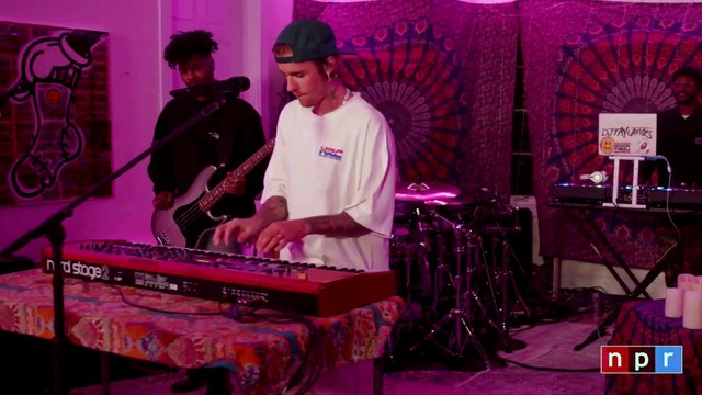 Justin Bieber chante Peaches