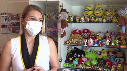 İZMİR - Küçük yaşta hayata veda eden Yalım'ın 'oyuncak müzesi' hayali gerçek oldu