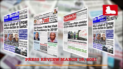 CAMEROONIAN PRESS REVIEW OF March 18, 2021