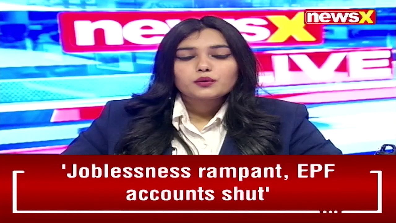 ‘Joblessness Rampant, EPF Accounts Shut’ Rahul Gandhi Attacks Centre NewsX