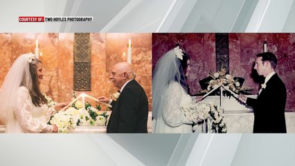 بعد 50 عاماً: زوجان يحتفلان بذكرى زواجهما بطريقة رومانسية