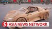 Vietnam News | Man makes supercars from wood in Vietnam