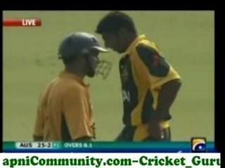 Pak u19 v aus u19 4th qf wc (aus inning)p3 hq