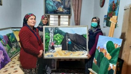 Resim öğretmeni olmak istiyordu, ressam oldu