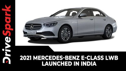 Video herunterladen: 2021 Mercedes-Benz E-Class LWB Launched In India | Price, Variants, Specs & Other Details