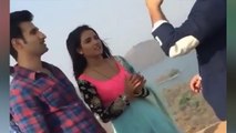 Jasmin Bhasin  की Sidhant Gupta संग Tashan-e-Ishq के शूट का वीडियो हुआ वायरल | FilmiBeat