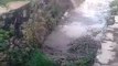 Barragem transborda após fortes chuvas durante a madrugada na zona rural de São José de Piranhas
