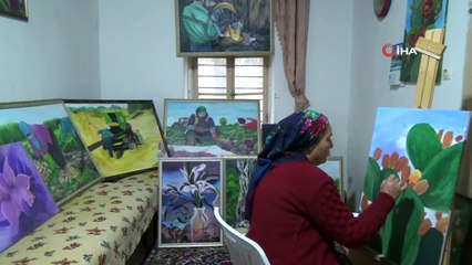 Resim öğretmeni olmak istiyordu, ressam oldu