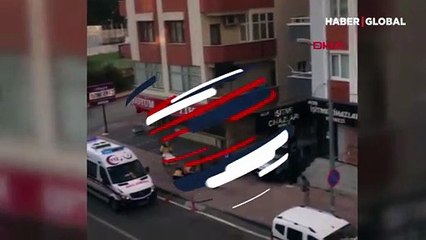 Samsun'da bir kadın kaldırımda doğum yaptı