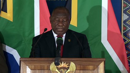 Ramaphosa at Zulu king memorial: 'Our nation is in mourning'