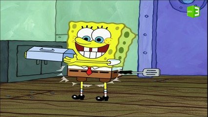 سبونج بوب يبدأ عمله بنشاط ولكن.. 
