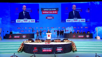 ANKARA - Bahçeli: 'Mısır ile kurulan sıcak ve yapıcı diyaloglar isabetlidir, eski seviyesine çıkarılmalıdır'