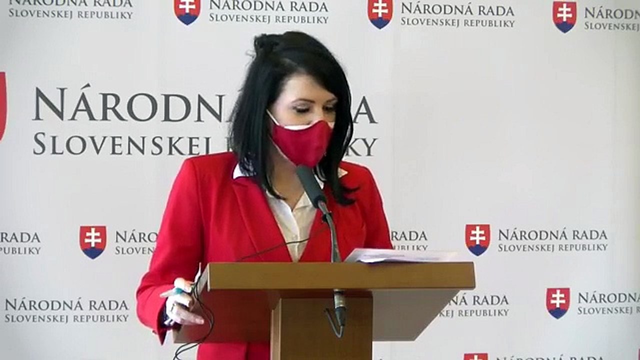 ZÁZNAM: Brífing poslankyne strany SaS J. Cigánikovej