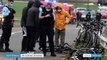 Loire: Un groupe de 18 cyclistes parmi lesquels 14 adolescents, dont au moins un se trouve en urgence absolue, a été fauché par une voiture qui circulait dans le sens opposé - VIDEO
