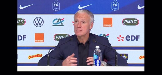 Didier Deschamps à propos de la situation internationale d'Abdou Diallo