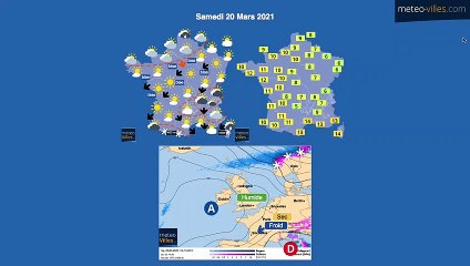 bulletin meteo du jeudi 18 mars 2021