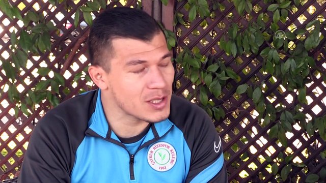 RİZE - Çaykur Rizespor'un en fazla forma giyen yabancı futbolcusu Samudio, Rize'de çok mutlu