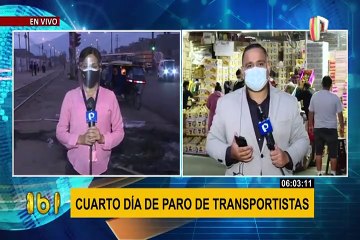 Paro de transportistas: así se vive el cuarto día de bloqueo
