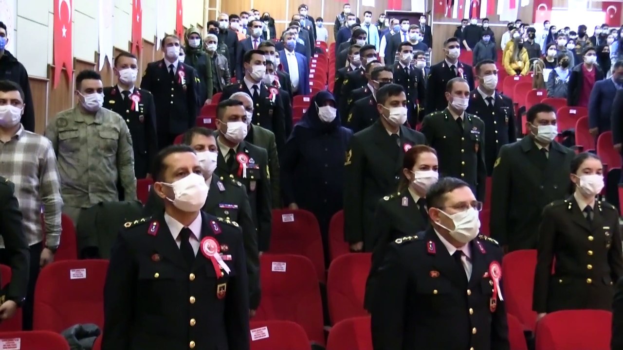 AĞRI - 18 Mart Şehitleri Anma Günü ve Çanakkale Deniz Zaferi'nin 106. yıl dönümü