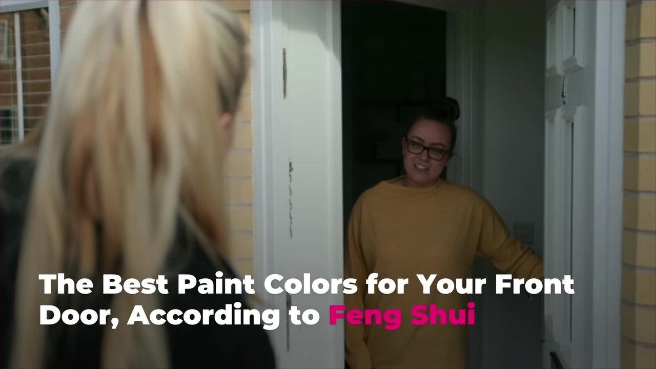The Best Paint Colors for Your Front Door, According to Feng Shui