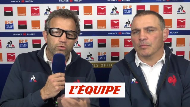 Galthié : La gestion des remplaçants ? « Nous assumons » - Rugby - Tournoi des 6 nations - Bleus