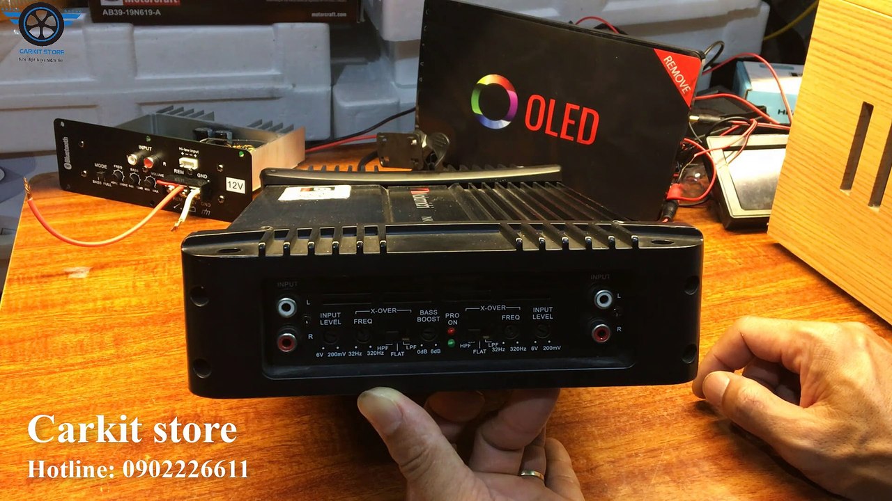 Trình làng Ae Ampli Nakamichi NK 60.4  lướt cực chất Ampli 4 kênh