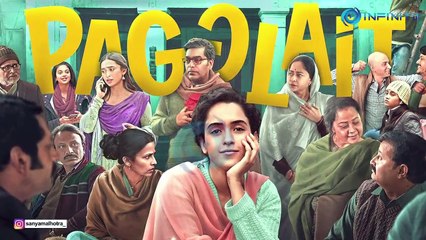Pagglait Title Track Out | Arijit Singh | Raftaar | Amrita Singh | Oriyon Music | Sanya Malhotra
