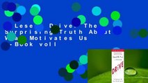 Lesen  Drive: The Surprising Truth About What Motivates Us  E-Book voll