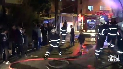 Mobilya fabrikasındaki yangın paniğe neden oldu