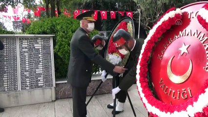 KAHRAMANMARAŞ - 18 Mart Şehitleri Anma Günü ve Çanakkale Deniz Zaferi'nin 106. yıl dönümü