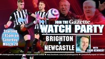 Brighton v Newcastle United Watch Party