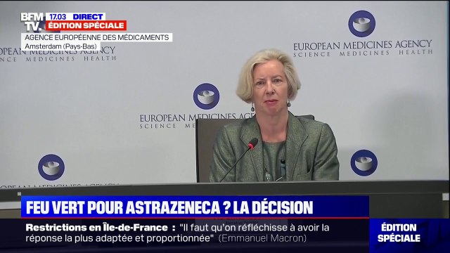 Vaccin AstraZeneca: pour l'Agence européenne des médicaments, il s'agit d'un vaccin sûr et efficace