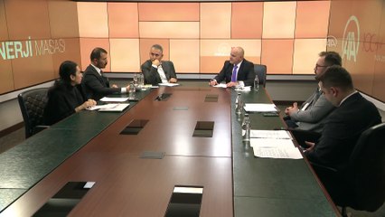 ANKARA - Sabancı Holding Enerji Grup Başkanı Kıvanç Zaimler, AA Enerji Masası'na konuk oldu (3)