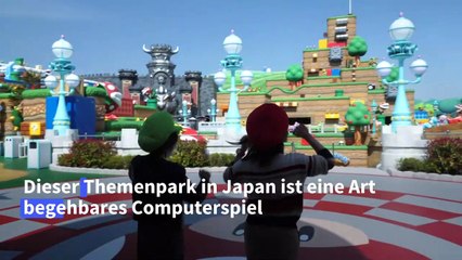 Neuer "Super-Mario"-Themenpark in Japan begeistert Besucher
