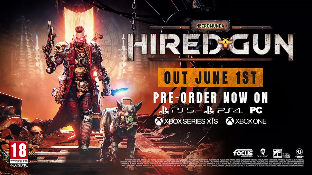 Necromunda Hired Gun - Bande-annonce de présentation