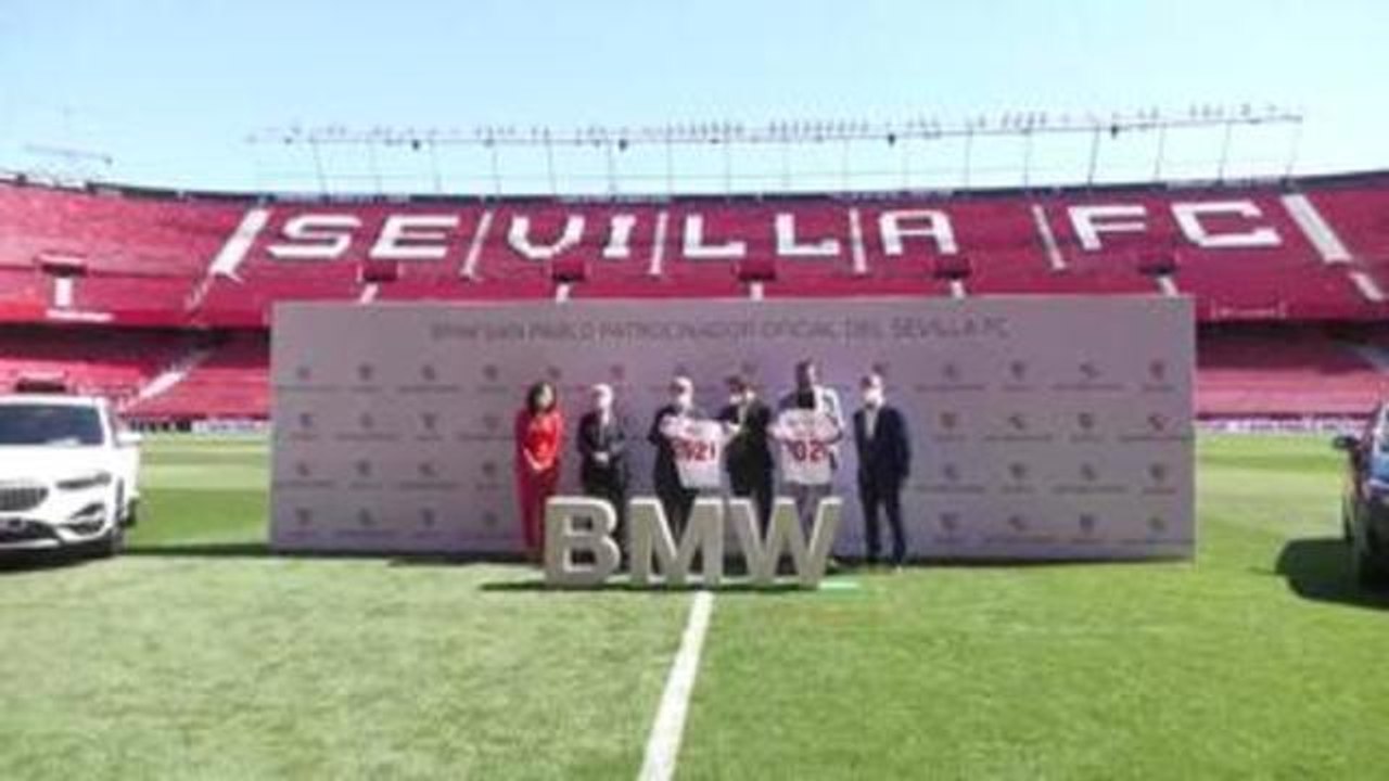 El Sevilla renueva su compromiso por la movilidad sostenible de la mano de BMW