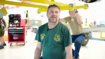 Fighter Jet War Machine Heavy Maintenance - Mega Pit Stops