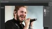 Post Malone Photoshop Makeover - Removing Face and Hand Tattoos