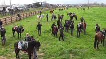 Son dakika gündem: Ödemiş'te şehitleri anma etkinliği kapsamında rahvan at yarışları düzenlendi