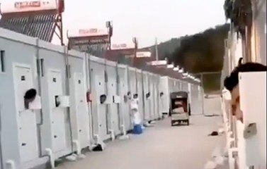 Campos de cuarentena en China para contagiados por Covid-19