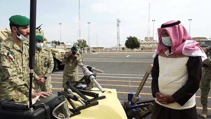 أحمد النواف تفقد عددا من الوحدات في معسكر الصمود استمرار خطط التأهيل ورفع الجاهزية القتالية