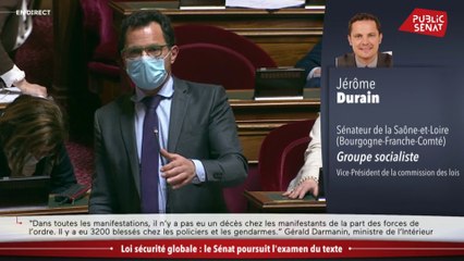 "Une arme ça tue et ça tue notamment ceux qui l’ont." Jérôme Durain