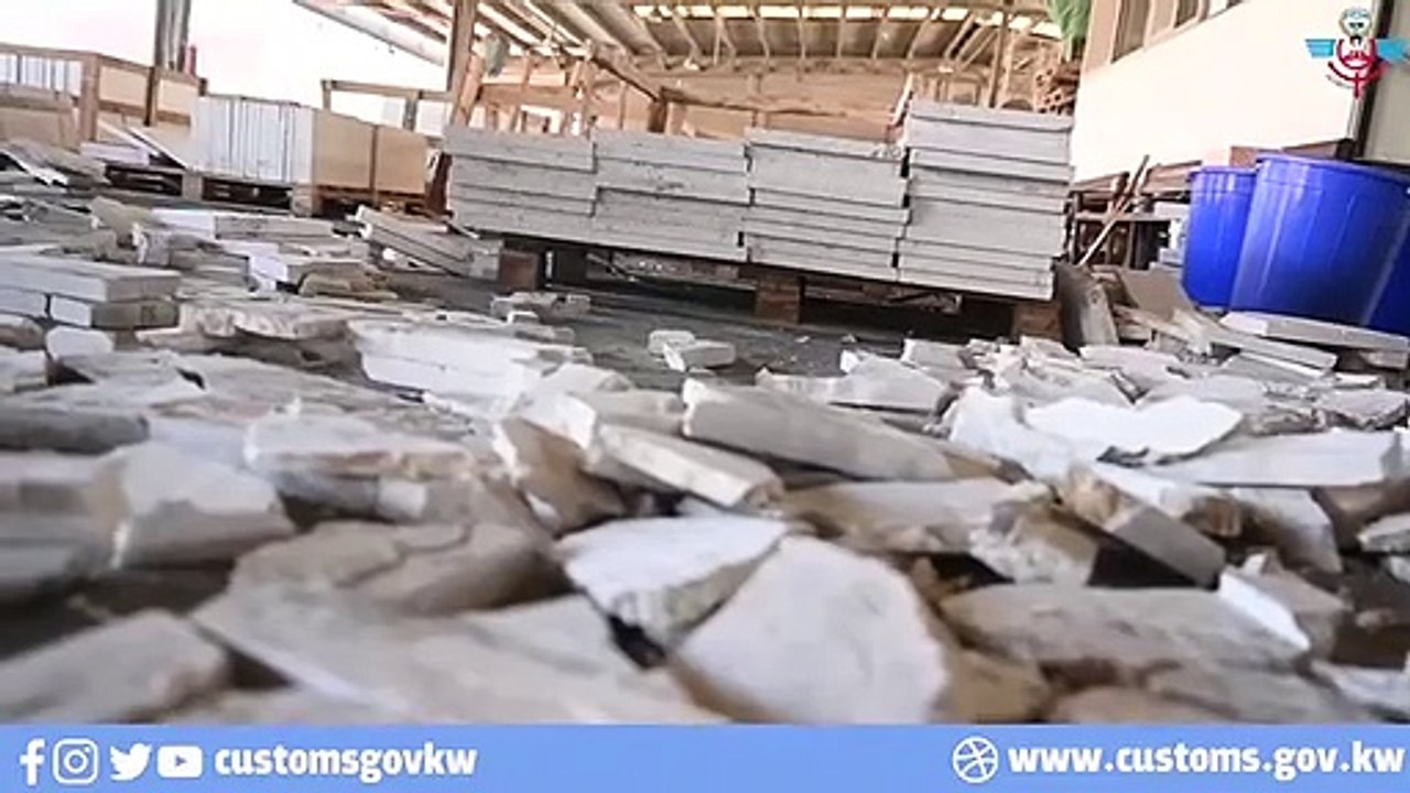 ‏بالفيديو الجمارك في بيان رسمي ضبط ما يقارب 2.5...