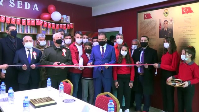 HAKKARİ - Pençe Kartal-2 Harekatı'nda şehit olan askerin ismi kütüphanede yaşatılacak