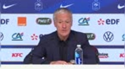 Bleus - Deschamps : "La liste pour l'Euro ? J'aurai des choix difficiles à faire"