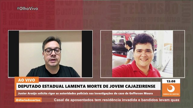 Júnior Araújo lamenta morte de empresário cajazeirense em 'operação desastrosa' da polícia de Sergipe no sertão da Paraíba