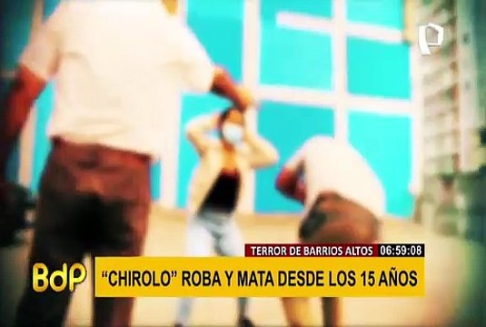 Barrios Altos: capturan a avezado delincuente juvenil 'Chirolo'