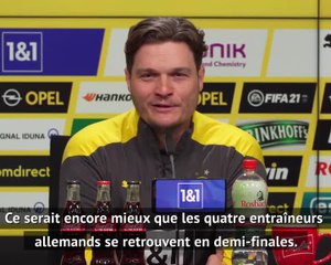 Quarts - Terzic : "C'est une belle histoire pour le football allemand"
