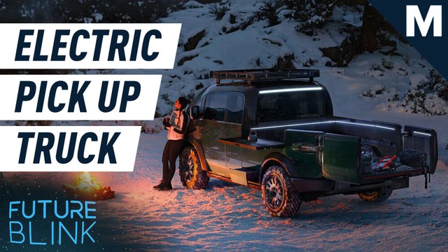 Work from your car thanks to this futuristic all-electric pickup truck — Future Blink